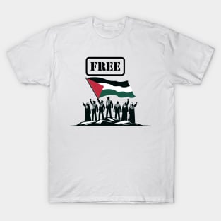 Liberated Palestine. T-Shirt